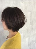 艶髪ショート
