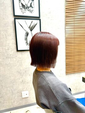 テンプス(tempus) 切りっぱなしボブ