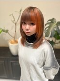 【Lee十三 中島】オレンジポイントカラー