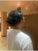 メンズパーマ×刈り上げ