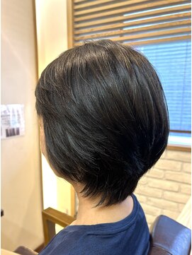 ヘアー グリーン(hair green) 大人ショート40代50代60代
