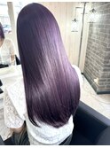 色落ちを楽しむラベンダーカラー