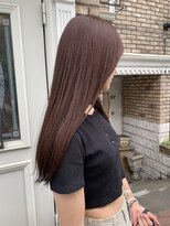 ロイジー(roijir)&nbsp;表参道roijir ストレートスタイル×オレンジブラウン