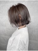 ☆切りっぱなしボブ　愛されショートボブ　小顔ボブ