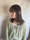 メロウ(mellow)の写真/白髪を生かすカラーでいつまでも綺麗に＊オーガニックの薬剤を使用し、ダメージレスで艶のある仕上がりに。
