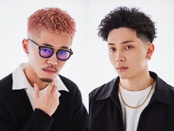ダムディートウキョウ 心斎橋店(DAMDEE TOKYO)の写真/【モテ漢必見!自由自在】アレンジできるカラー/ブリーチカラーで,周囲の視線を引き寄せること間違いなし!
