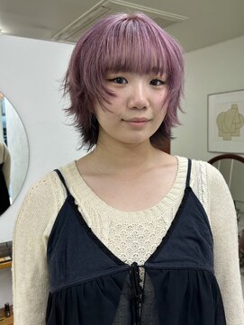 ウィットサークル(wit circle) pink × point dark