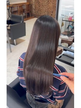 オルメント 天満 南森町(ORL'MENT) 20代30代40代髪質改善肩ラインミルクティベージュ透明感