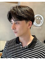 センターパート/ニュアンスパーマ