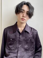 ユーフォリア 渋谷グランデ(Euphoria SHIBUYA GRANDE)&nbsp;センターパート　ニュアンスパーマ　ウェーブヘア　MOMO