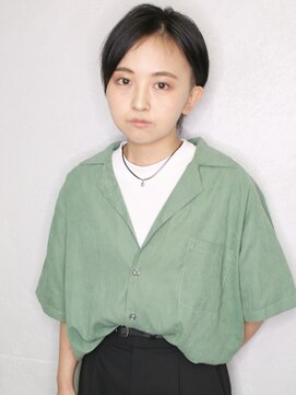 バース(BIRTH) ショート＆ボブ専門サロン【BIRTH】サイドパートショート　4