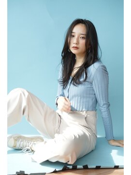 ルフュージュ バイ プロデュース 相模大野店(Refuge by Produce) 暗髪/レイヤーカット/長めバング