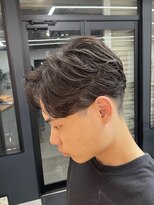 サニーズ(SUNNY'S by CONKS)&nbsp;フェザーパーマ/柏/毛流れパーマ/メンズカジュアル/大人パーマ