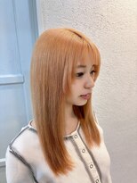 コード 四条河原町駅店(CHORD)&nbsp;オレンジカラー/ブリーチ/ハイトーン/京都/河原町