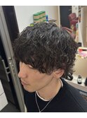 マッシュスパイラルパーマ