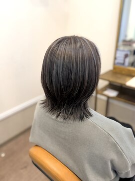 セブンルックス モカ 宇都宮鶴田店(7LOOKS mocha) ハイライトアッシュシルバー