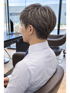 ルノン イオンモール佐久平店 メンズカット×ハイライト