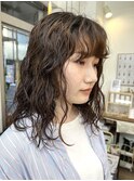ウェーブパーマ
