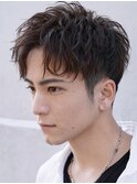 渋谷スパイキーショートツイストスパイラルパーマツイストパーマ