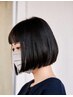 【全員/部分メンテ】 前髪・顔周り縮毛矯正+カット