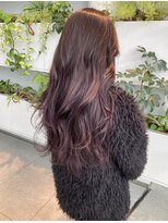 オーセンヘア(AUTHEN.HAIR) (mutsumi.)ピンクパープル*グラデーション