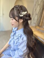 Orua 表参道/ブリーチなしダブルカラー/レイヤーカット【オルア】【6/1OPEN（予定）】&nbsp;お呼ばれヘアセット♪