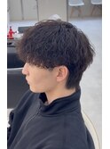 MEN’S/ニュアンスパーマ/ニュアンスウルフ/京都