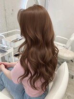 アイシー 表参道(ICY) 夏に向けて明るめピンクベージュ♪♪レイヤーカットで動きプラス