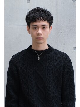ブークル(boucle) フリンジカット クロップヘア ベリーショートパーマルーズカット