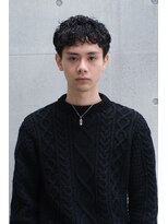 ブークル(boucle) フリンジカット クロップヘア ベリーショートパーマルーズカット