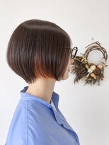 ジェムヘアスタジオ 湘南平塚南口店(Gem Hair Studio)&nbsp;オレンジインナー×ショートボブ【Gem 神原】