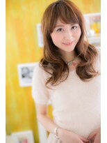 ミック ヘアアンドビューティー 大山店(miq  Hair&Beauty) 胸元で揺れる♪くびれカールロング