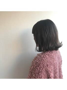 ヘアメイク オブジェ(hair make objet) 切りっぱなし ダークグレージュ***KAI