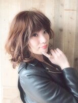 ヘアーミューズ リベロ(hair muse Livero) 【Livero】ゆるふわミディ×アッシュベージュ 2