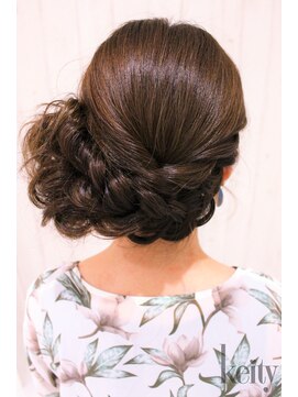 ケイティ(Keity) サイドお団子アップ【TEL予約でお得】￥2300→￥2100