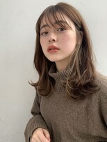 【GARDEN武田美奈】マロンベージュ×インナーカラー