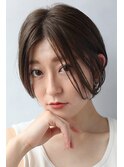[Garland/銀座]☆似合わせカットエアリー透け感ショート☆ 