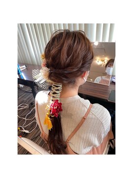 キキ 美容室(KIKI) 卒業式ヘア☆袴ヘアアレンジ(☆∀☆)