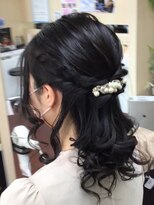 ヘアサロン ユニティ(Hair Salon Unity) ハーフアップ