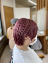 ヘアーメイク シャンプー(hair make shampoo) チェリーピンク