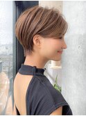 前髪長め大人ショート20代30代40代【AIN.表参道】川原大地