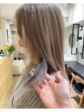 ローレンジウ(LOREN JU) 名駅/名古屋駅/学割U24/レイヤーカット/オージュア/ダブルカラー