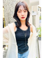 エース (ACE) ほんのりラベンダーベージュ×顔まわりレイヤー