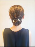 お呼ばれヘアセット☆