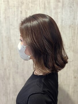 テトテ 門戸厄神店(tetote) 【tetote村山サロンスタイル】ゆるふわセミディ