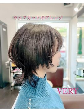 ヴェリーヘアメイク(VERY Hair Make) ウルフカット