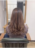 32mmコテ巻き風パーマ