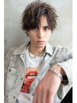 イルハバナ 渋谷(ill HAVANA)&nbsp;センターパート/無造作ヘア/アップバング