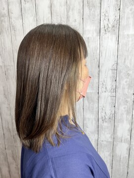 ビューティドレッセヤマノ 池袋パルコ(Beauty Dresse YAMANO) 【白髪ぼかし】【インナーカラー】サラサラストレート