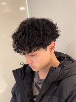 スイッチ(men's SWITCH)&nbsp;【波巻きスパイラル】刈り上げマッシュツーブロック